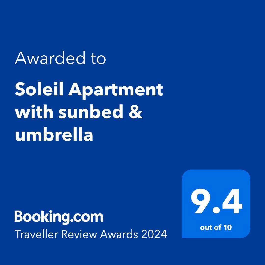 Soleil Apartment With Sunbed & Umbrella Vlore Exterior photo